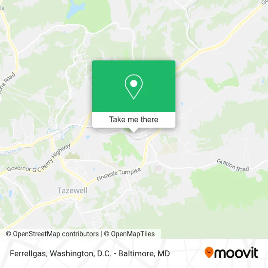 Ferrellgas map