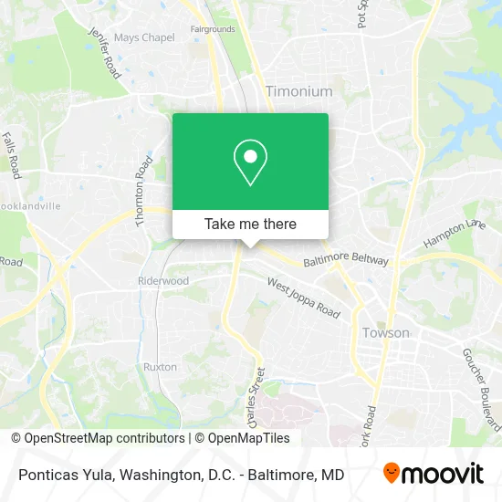 Ponticas Yula map