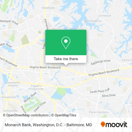 Monarch Bank map