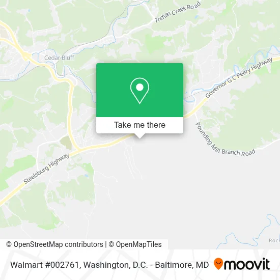 Walmart #002761 map