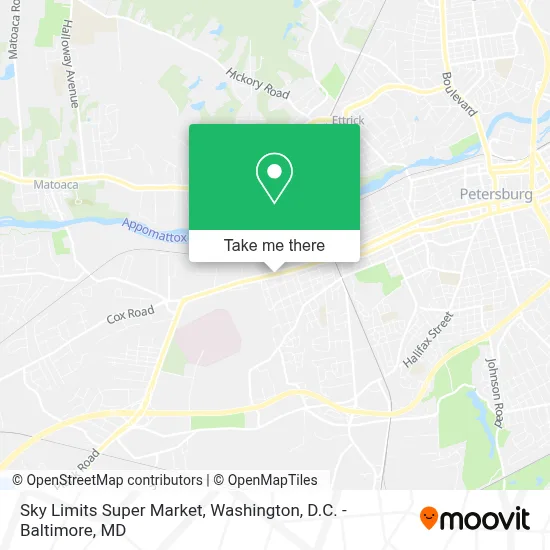 Sky Limits Super Market map