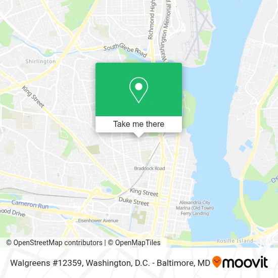 Walgreens #12359 map