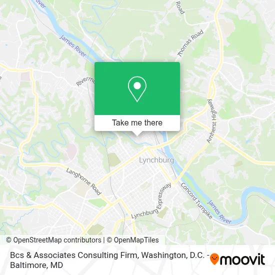 Bcs & Associates Consulting Firm map