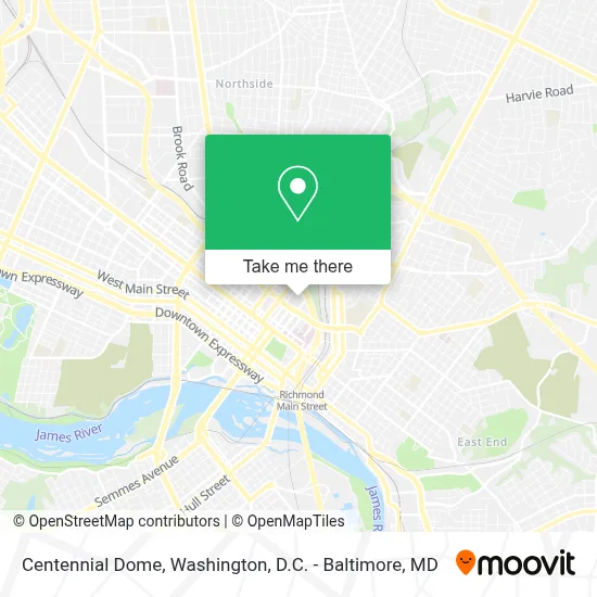 Centennial Dome map