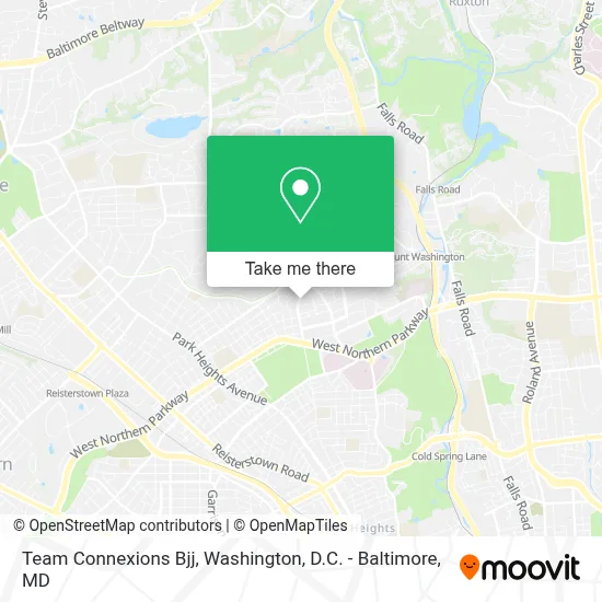 Team Connexions Bjj map