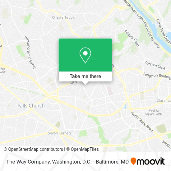 The Way Company map