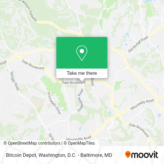 Bitcoin Depot map