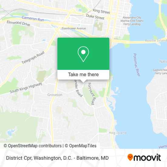 District Cpr map