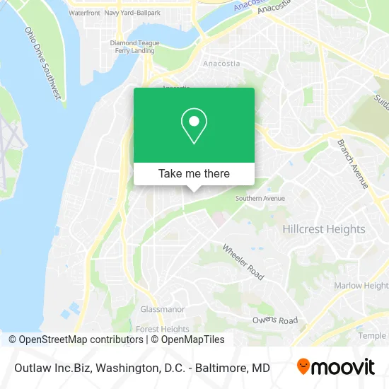 Outlaw Inc.Biz map