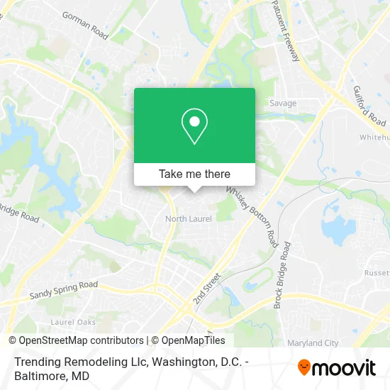 Trending Remodeling Llc map