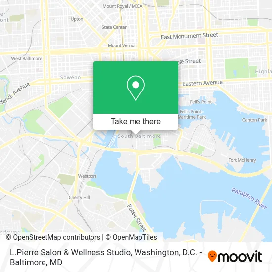 L.Pierre Salon & Wellness Studio map