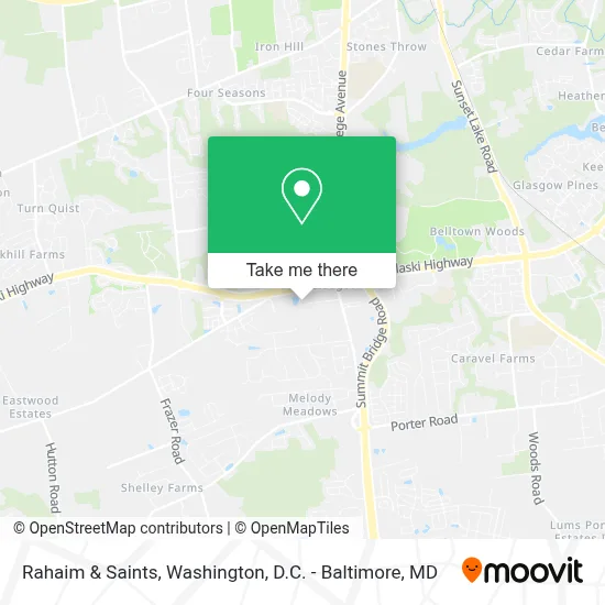 Rahaim & Saints map