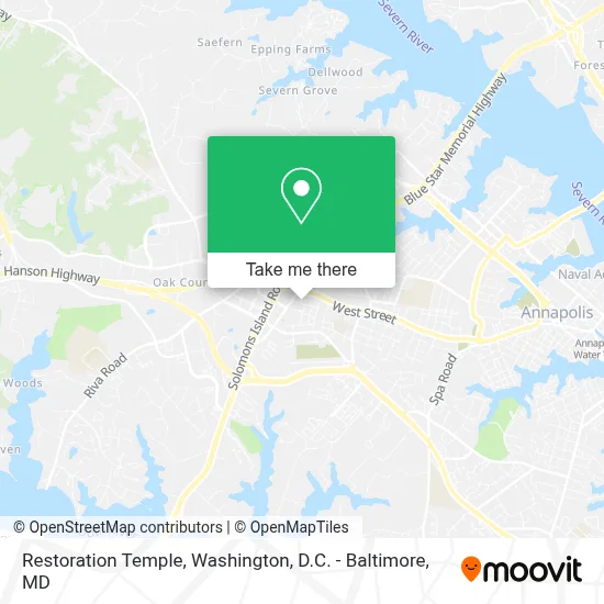 Restoration Temple map