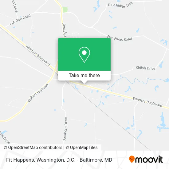Fit Happens map