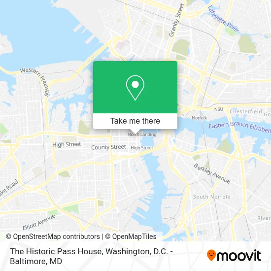 The Historic Pass House map