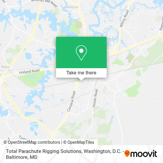 Total Parachute Rigging Solutions map