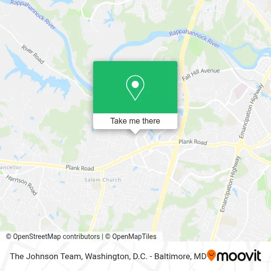 The Johnson Team map