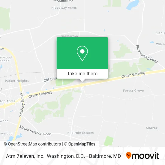 Atm 7eleven, Inc. map
