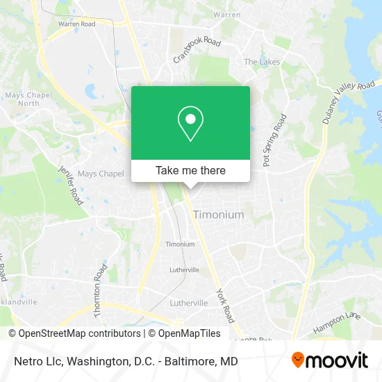 Netro Llc map