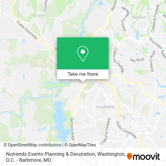 Nutrendz Events Planning & Decoration map