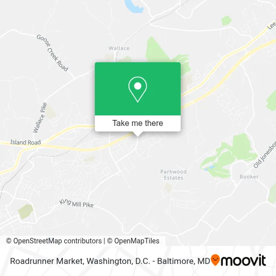 Roadrunner Market map