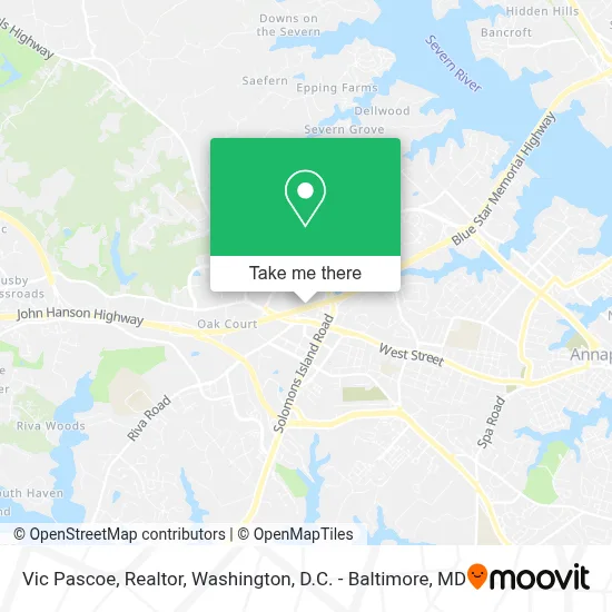 Vic Pascoe, Realtor map
