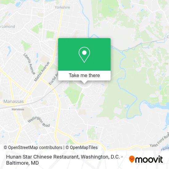 Hunan Star Chinese Restaurant map