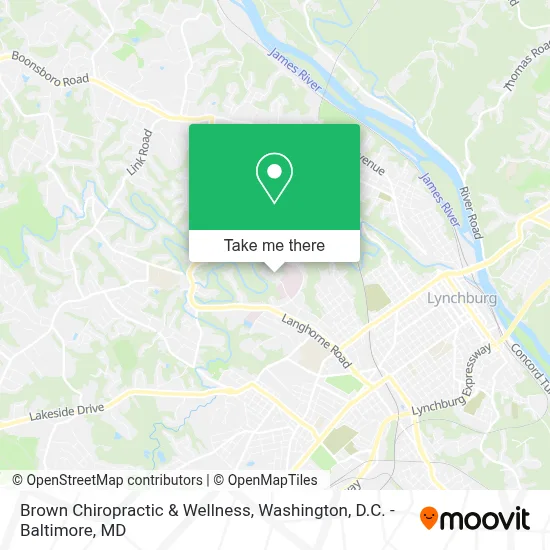 Brown Chiropractic & Wellness map