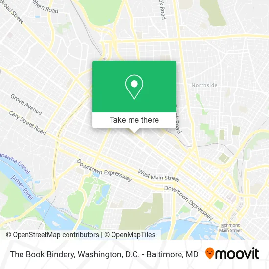 The Book Bindery map