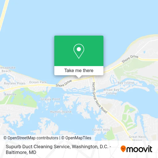 Supurb Duct Cleaning Service map