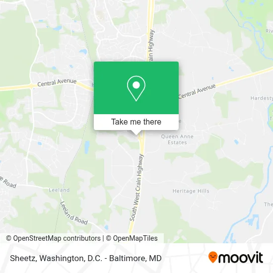 Sheetz map