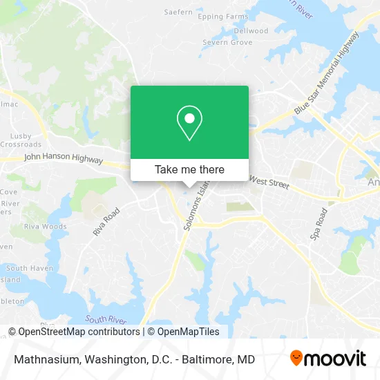 Mathnasium map