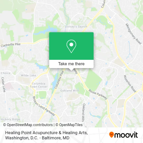 Healing Point Acupuncture & Healing Arts map
