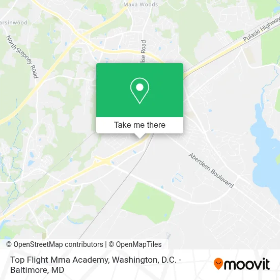 Top Flight Mma Academy map