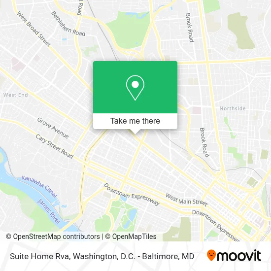 Suite Home Rva map