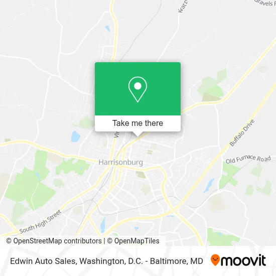Edwin Auto Sales map