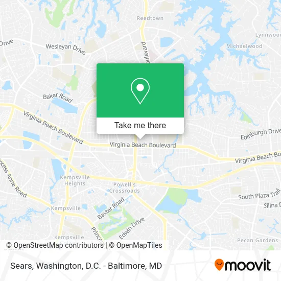 Sears map
