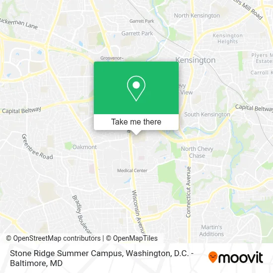 Stone Ridge Summer Campus map
