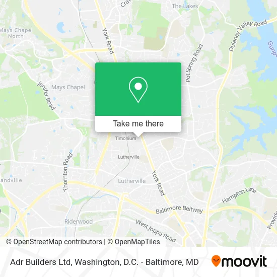 Adr Builders Ltd map