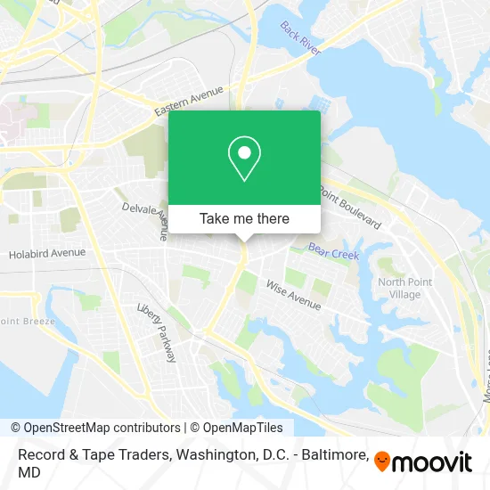Record & Tape Traders map