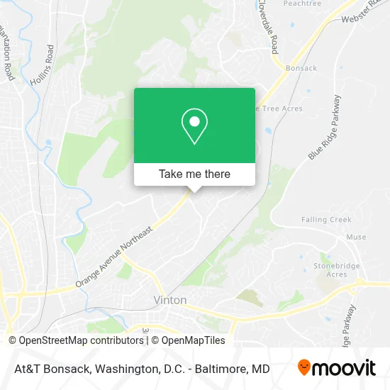 At&T Bonsack map