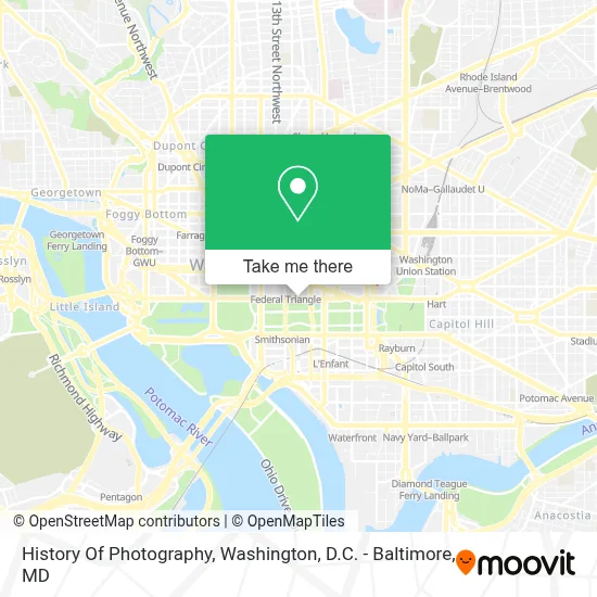 History Of Photography map
