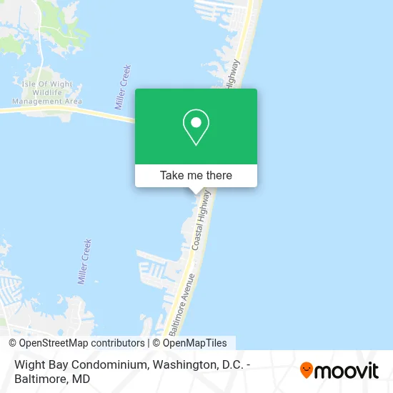 Wight Bay Condominium map
