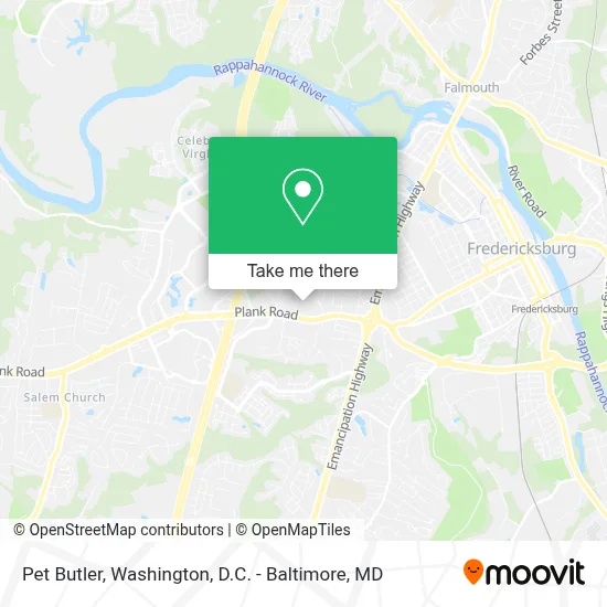 Pet Butler map