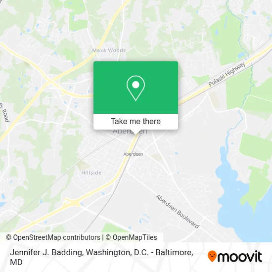 Jennifer J. Badding map