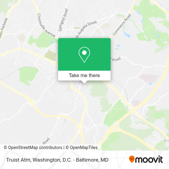 Truist Atm map