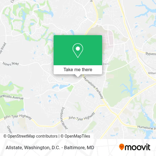 Allstate map