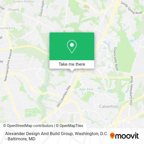 Alexander Design And Build Group map