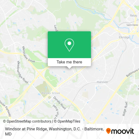 Windsor at Pine Ridge map