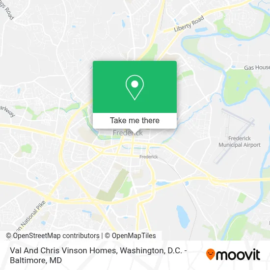 Val And Chris Vinson Homes map
